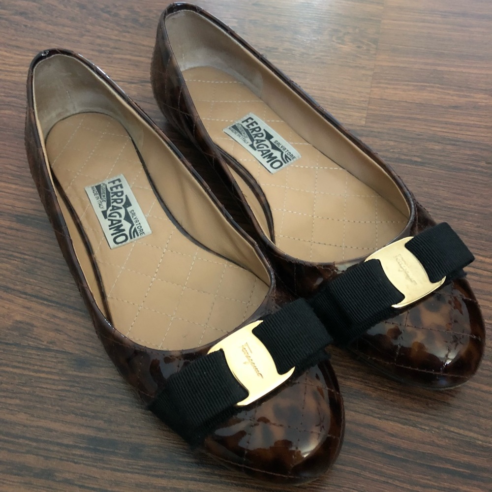 NOT FOR SALE Salvatore Ferragamo size 9 1/2 flats